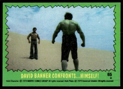 The Incredible Hulk 1979 TV Show Topps Card #65 (NM) - Image 1 of 2