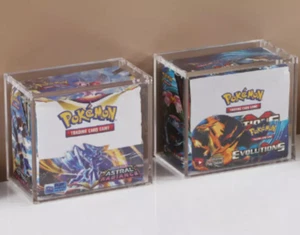 Premium Acrylic Display Case Box for Pokemon ETB Trainer Boxes - UV Protected - Picture 1 of 11
