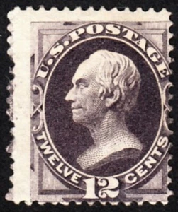 Scott #162 12¢ Clay Unused CV $1052.50 APEX Cert - Picture 1 of 3