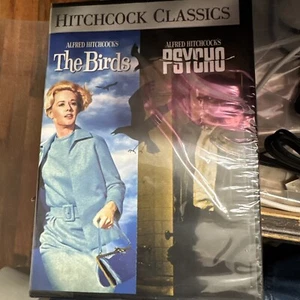 The Birds/Psycho Double Feature DVD Free Shipping Brand New Sealed w/slipcover - Bild 1 von 3