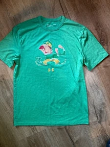 Notre Dame Fighting Irish Under Armour Blend T-shirt Medium Vintage Look - Picture 1 of 4