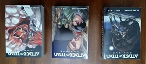 Attack on Titan Omnibus Buchset, Kombibände, Vol. 1-9 in 3 Büchern - Bild 1 von 3