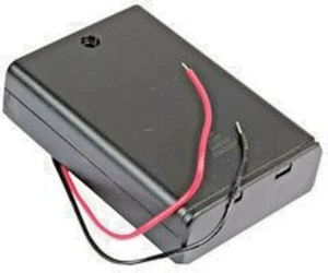 3 AA SOPORTE DE BATERÍA CABLE CON PLOMO - Imagen 1 de 1