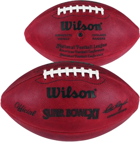 Super Bowl XI Wilson Official Game Football - Fanatics Cover
