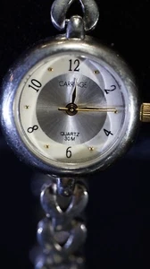 Carriage By Timex Ladies Dress Watch Silver Colored Band and Case - Gift Boxed!! - Picture 1 of 18
