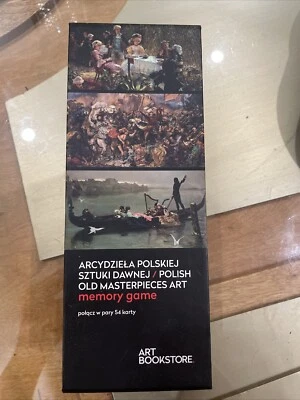 Memory Game. Polish Art Masterpieces. 54 Cards. Art Bookstore. - Image 1 of 4