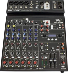 Peavey PV 10 BT Compact Mixer with Bluetooth and Effects - Make Offer! - Picture 1 of 4