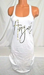 Victorias Secret STRETCH COTTON MODAL ANGEL Sleepshirt TANK Night Gown NWT XS - Picture 1 of 6