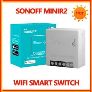 Sonoff Mini R2 WiFi Smart Switch - 2-Way, eWeLink, Works with Alexa, DIY - Picture 1 of 21