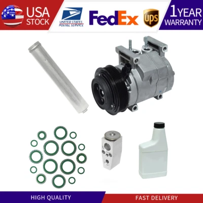 Para compresor de aire acondicionado, secador, sello, tubo Orif y kit de aceite Chrysler300 y Dodge Charger Foto 1 de 4