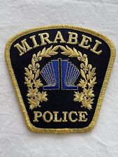Vintage Mirabel Police Quebec Canada Rare 4’x 4’ Patch Brand New