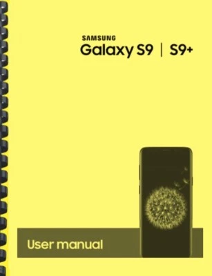 Samsung Galaxy S9 S9+ AT&T OWNER'S USER MANUAL - image 1 of 4