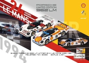 PORSCHE 962 LM - Juego de 2 coches - #35 y #36 - 1994 - Le Mans 24h - Sparky 1:64 - Imagen 1 de 6