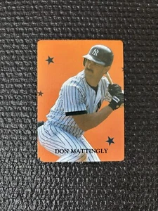 Don Mattingly 1988 Broder Major League All Stars Card #7/8 New York Yankees NM+ - Picture 1 of 2