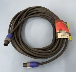 Rapco Horizon Concert Series 50' 12-Gauge Speaker Cable with Speakon/Neutrik NL2 - Picture 1 of 5