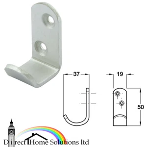 Abrigo HAFELE gancho ropa colgador pasillo clavija de pared ganchos satinado anodizado aluminio - Imagen 1 de 5