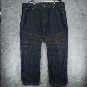 Winchester Men's Jeans American Legend Straight Black Denim Size 44 (42x30) - Picture 1 of 21