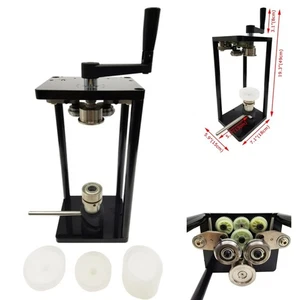 55mm Diameter Commercial Manual Plastic Cans Sealing Machine for1.18-6.7" Height - Picture 1 of 23