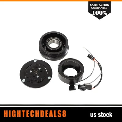 NEW AC Compressor Clutch Kits For Mitsubishi Endeavor 3.8 2011 Galant 2.4 04-12 - Image 1 of 4