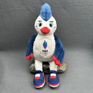 Paris Frankreich 2024 Olympische Spiele Maskottchen Hahn Plüsch offiziell 12 Zoll - Bild 1 von 12