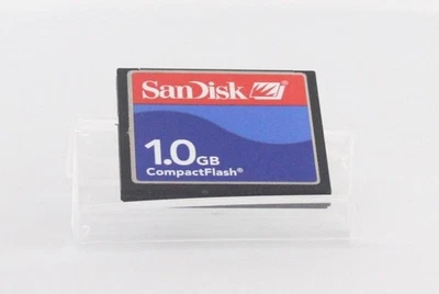 SanDisk 1 GB CF Type 1 Card CompactFlash (SDCFJ-1024-A10) - Image 1 of 2