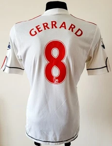 Liverpool 2009 - 2010 Third football Adidas shirt #8 Gerrard size Medium - Picture 1 of 10