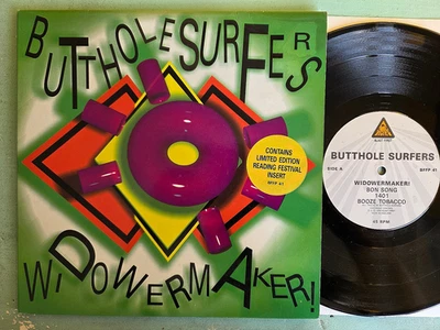 Butthole Surfers - Widowermaker! 10" EP Vinyl + Poster UK 1989 Zustand: EX/NM - Bild 1 von 4
