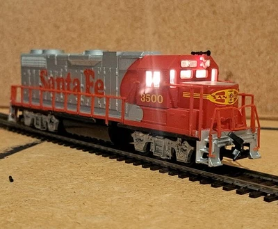 Vintage Life-Like HO Train GP38 Diesel Locomotive Santa Fe 3500 Working Cond - Image 1 of 4