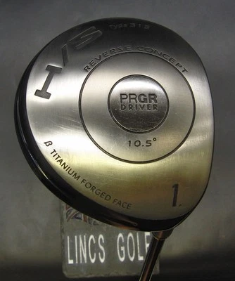 PRGR H/S Type 315 Reverse Concept 10.5° Driver Extra Stiff Graphite Shaft +Grip - Image 1 of 4