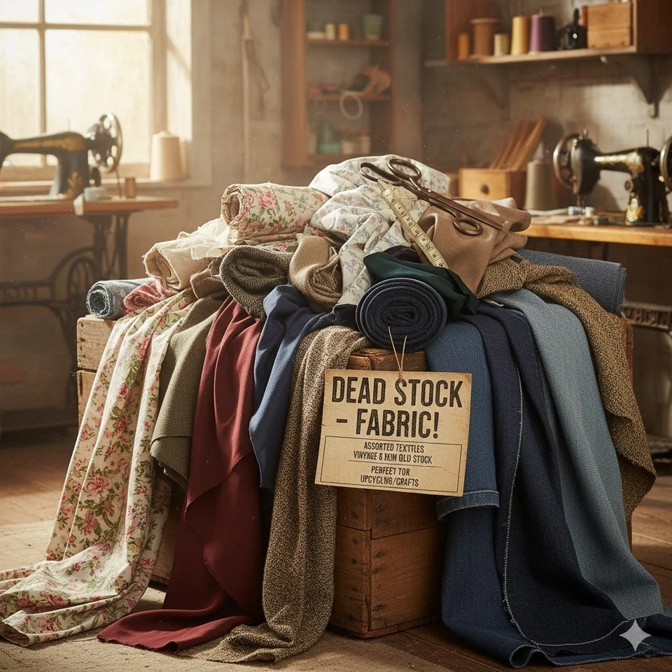 3Meter Stock Clearance Job Lot Assorted Plain Print Fabric Material Craft Sewing - Image 1 of 1