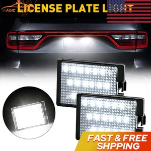 2X For 2014-2022 Dodge Durango SUPER BRIGHTWhite LED License Plate Light Lamp - Picture 1 of 18