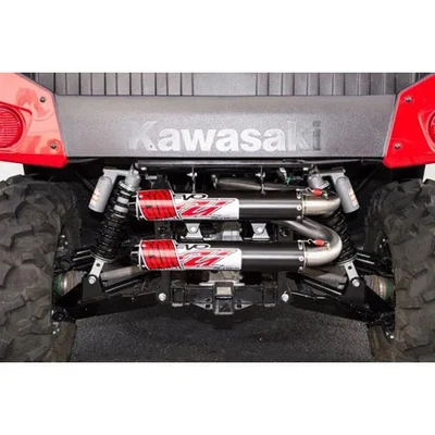 Tubo silenciador escape doble Big Gun EVO U deslizable Kawasaki Teryx4 800 4x4 14 Foto 1 de 4