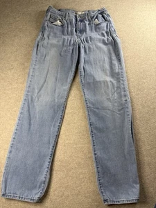 Levi’s Women’s 505 Straight Leg Jeans Size 10 Blue Mid Rise Classic Denim - Picture 1 of 3