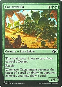 Cactarantula #158 Magic Outlaws of Thunder Junction  - Picture 1 of 1