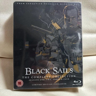 Black Sails: The Complete Collector's Steelbook Edition Bluray Set. New & Sealed - Image 1 of 2