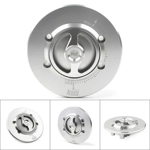 Silber Für BMW S1000RR 2010-18 S1000R 2015-18 HP2 SPORT CNC Tankdeckelabdeckung - Picture 1 of 8