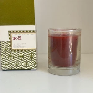 Crabtree & Evelyn Noël Vela Votiva Roja Pequeña Roja Nueva - Imagen 1 de 9