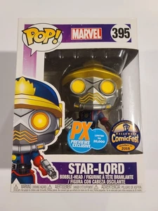 Marvel STAR-LORD Comic Fest PX Exclusive Funko Pop #395 - Picture 1 of 8