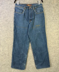 VTG Sean John Jeans Men's Size 32x30 Denim Blue Wide Leg Relaxed Fit Hiphop - Picture 1 of 11