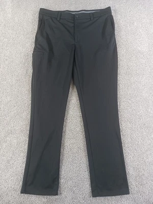 Nicklaus 34x30 Mens Dress Pants Black Polyester Flat Front - Image 1 of 4