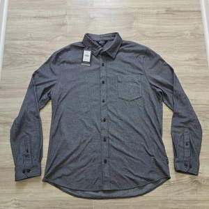Camicia Ben Sherman blu manica lunga con bottoni XL cotone poliestere - Foto 1 di 10