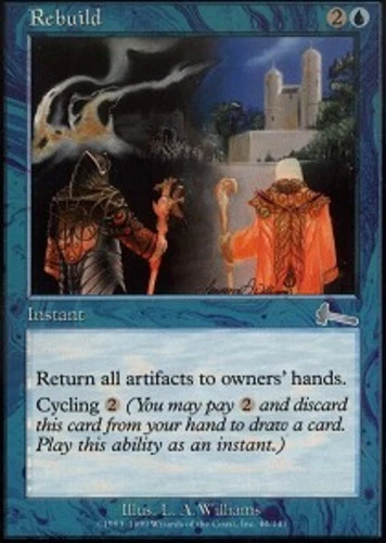 Rebuild - Urza's Legacy #40/144 MTG Magic The Gathering - Image 1 of 1