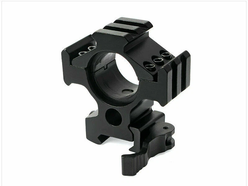QD Tri-Rail 3 Sides 25.4/30mm Ring Scope Mount with 20mm Picatinny/Wea... Rail - Image 1 of 4