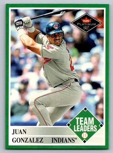 2001 Fleer Platinum Juan Gonzalez  TL  #453