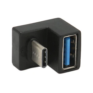 U Shape Type C Male To USB Female Adapter 10Gbps Plug And Play Type C To USB3.0 - Zdjęcie 1 z 22