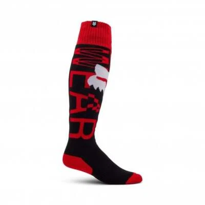 Calcetines FOX Racing MX - 180 ESPECIFICACIONES DE CARRERA - Rojo Flo Foto 1 de 2