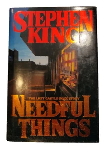Stephen King The Last Castle Rock Story: Needful Things Hardcover 1991 - Picture 1 of 7