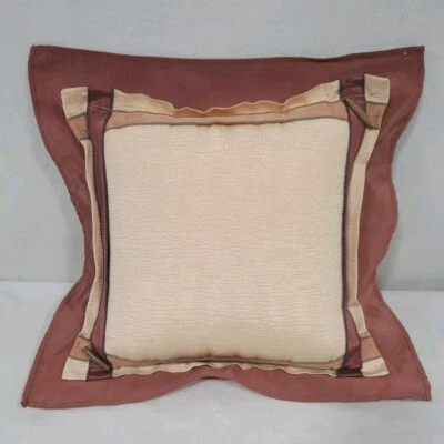 Ethan Allen Custom Made Throw Pillow Vintage 16" Square Made In USA  - Image 1 of 4