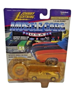 Dodge Charger 1968 Johnny Lightning Muscle Cars oro EE. UU. - Imagen 1 de 6
