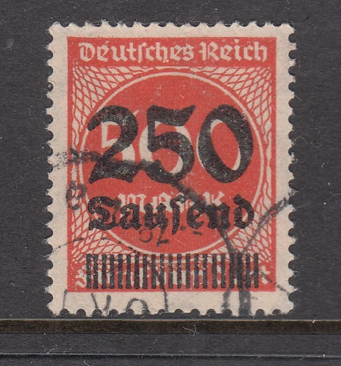 Germany - 250T on 500m Numerals Issue (Used) 1923 (CV $60) - Image 1 of 1